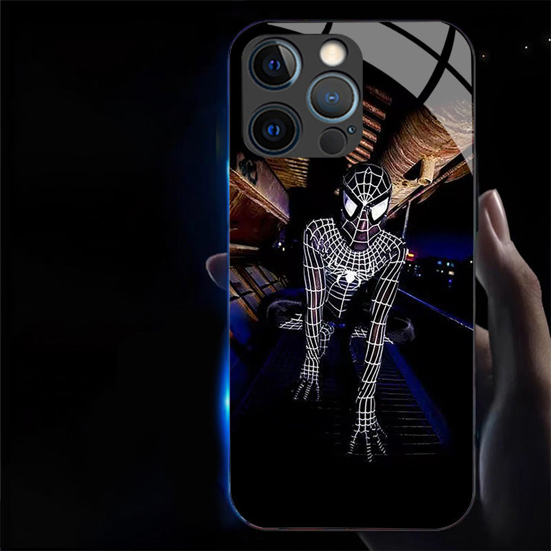 Spiderman LED Glowing Phone Case