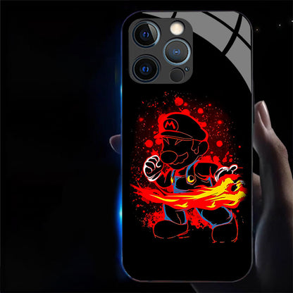 Mario LED Glowing Phone Case