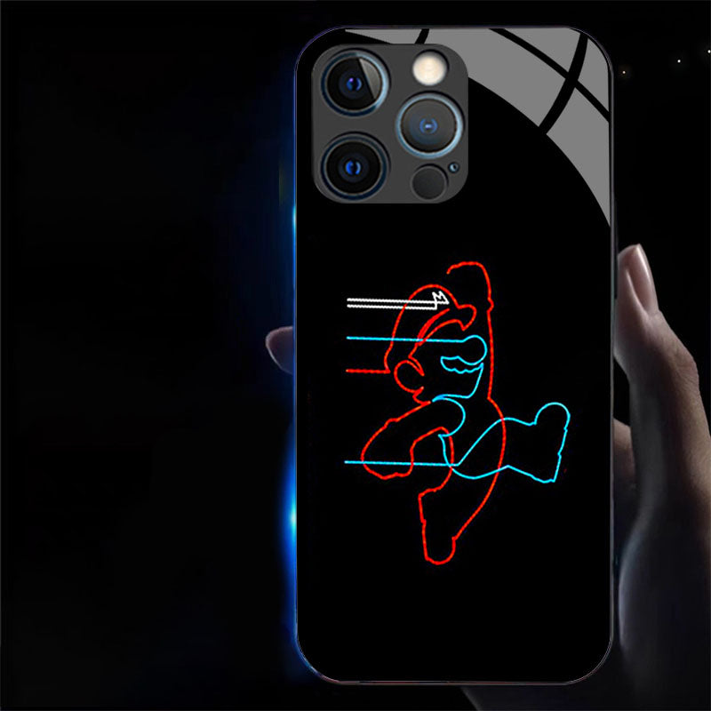 Mario LED Glowing Phone Case