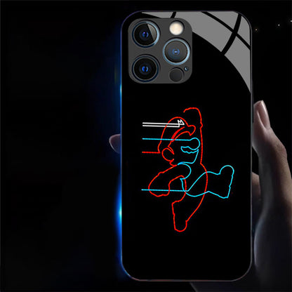 Mario LED Glowing Phone Case