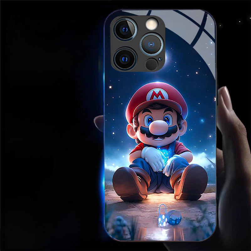 Mario LED Glowing Phone Case