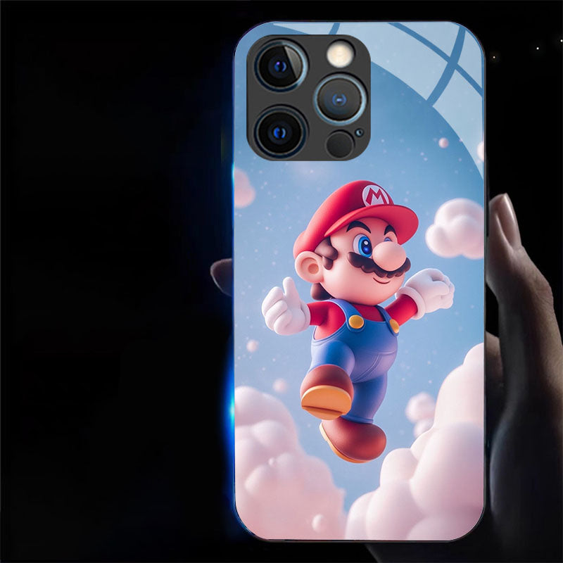 Mario LED Glowing Phone Case