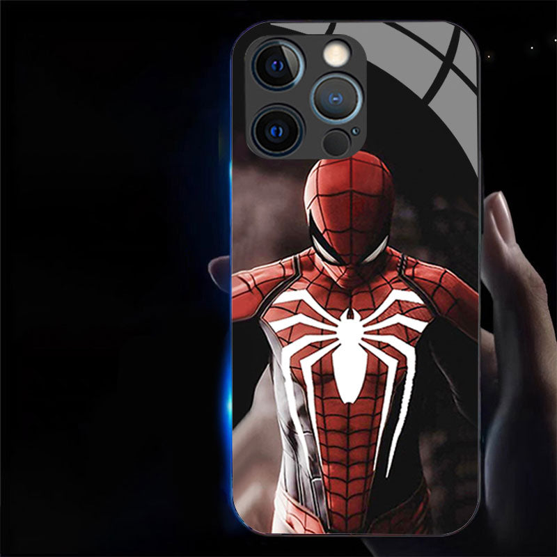 Spiderman LED Glowing Phone Case