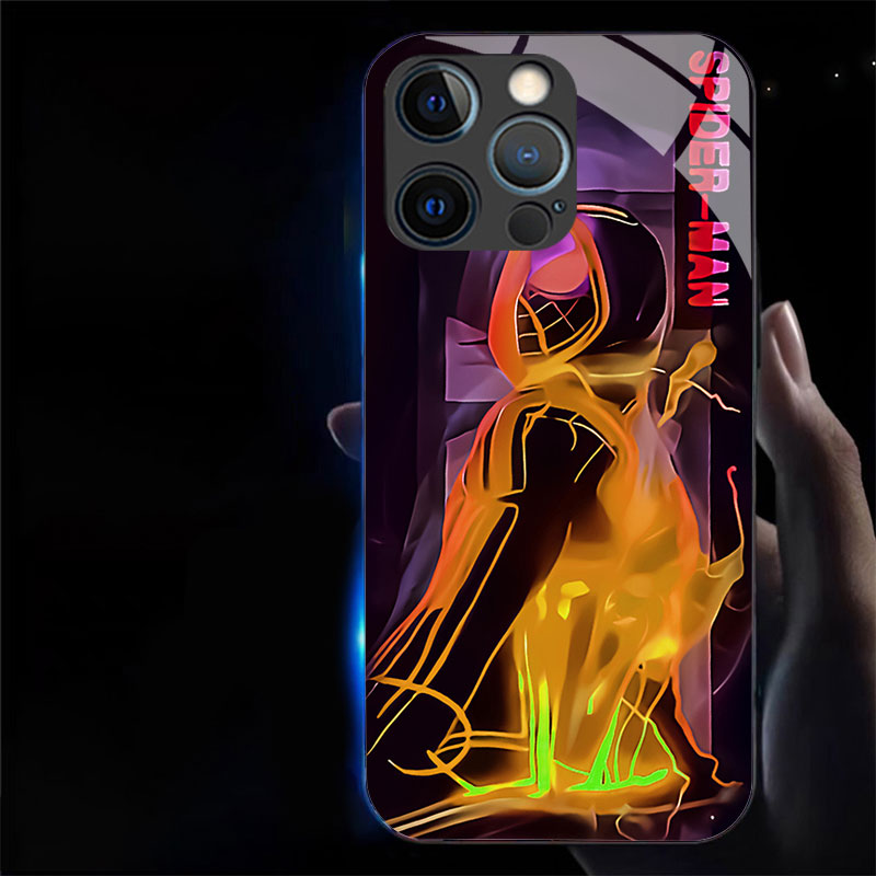 Spiderman LED Glowing Phone Case
