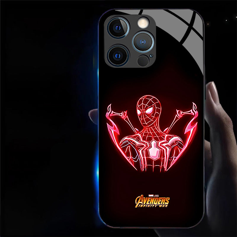 Spiderman LED Glowing Phone Case