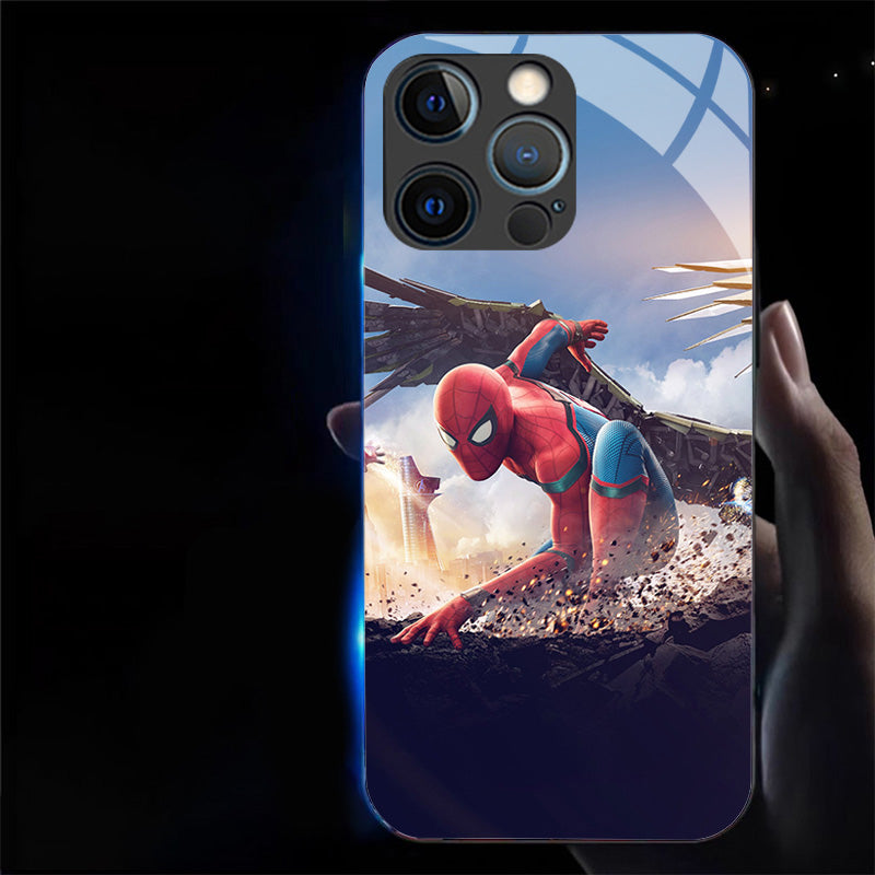 Spiderman LED Glowing Phone Case