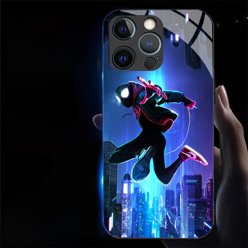 Spiderman LED Glowing Phone Case