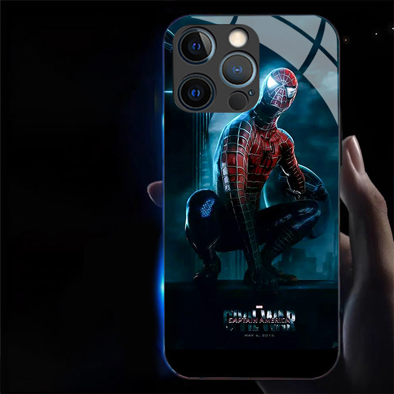 Spiderman LED Glowing Phone Case