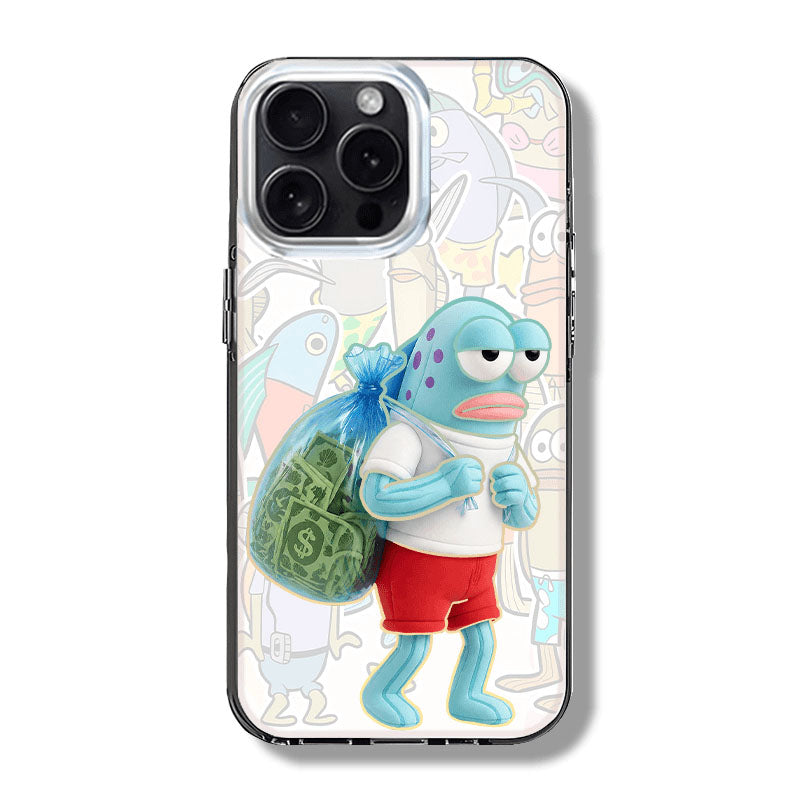 Bikini Bottom Background Fish Phone Case