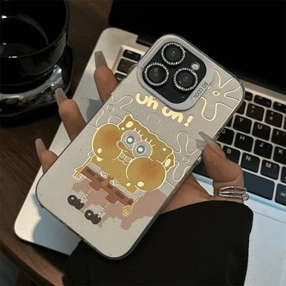 Bikini Bottom Background Fish Phone Case