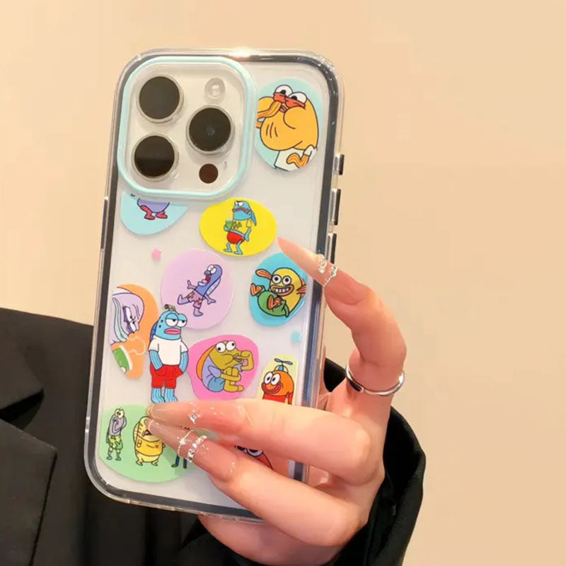 Bikini Bottom Background Fish Phone Case