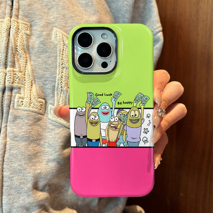Bikini Bottom Background Fish Phone Case