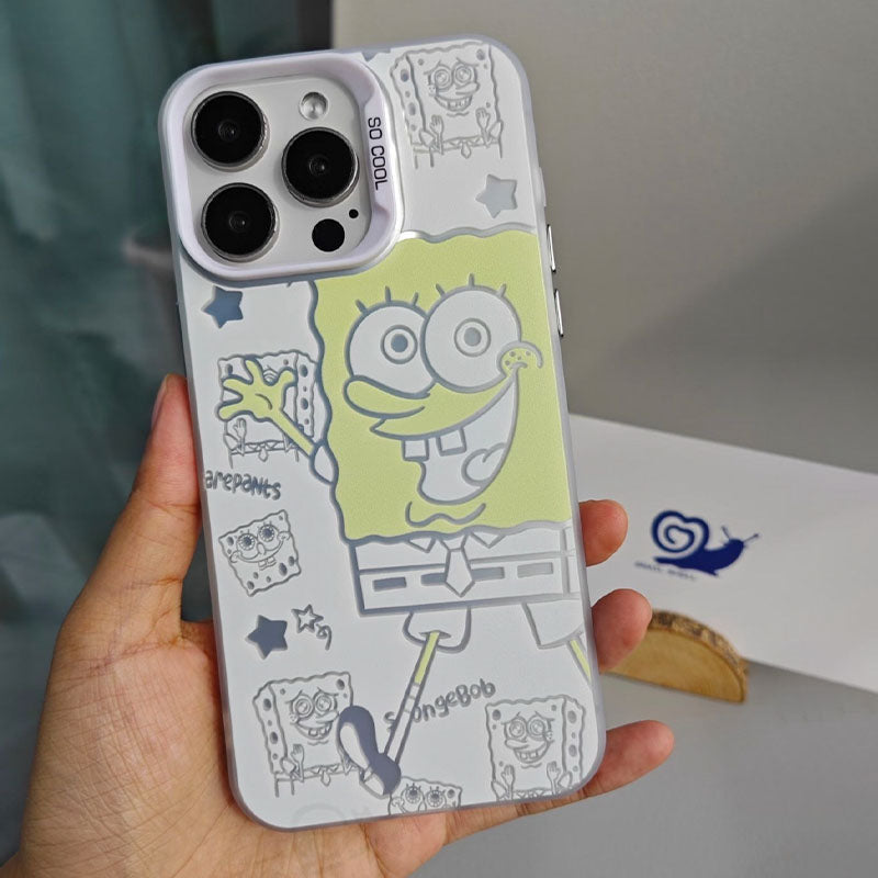 Bikini Bottom Background Fish Phone Case
