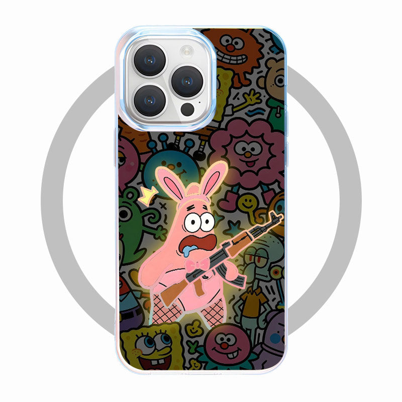 Bikini Bottom Background Fish MagSafe Phone Case