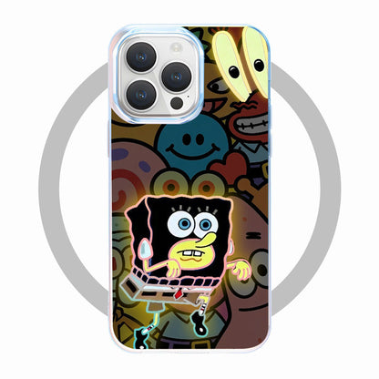 Bikini Bottom Background Fish MagSafe Phone Case
