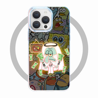 Bikini Bottom Background Fish MagSafe Phone Case