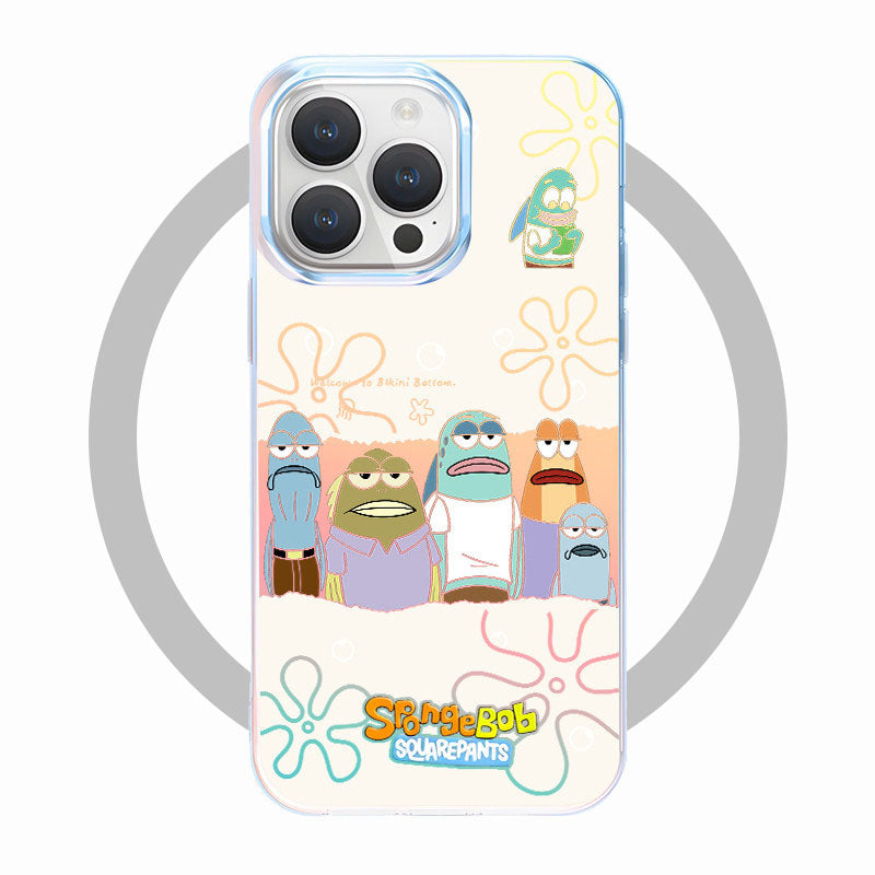 Bikini Bottom Background Fish MagSafe Phone Case