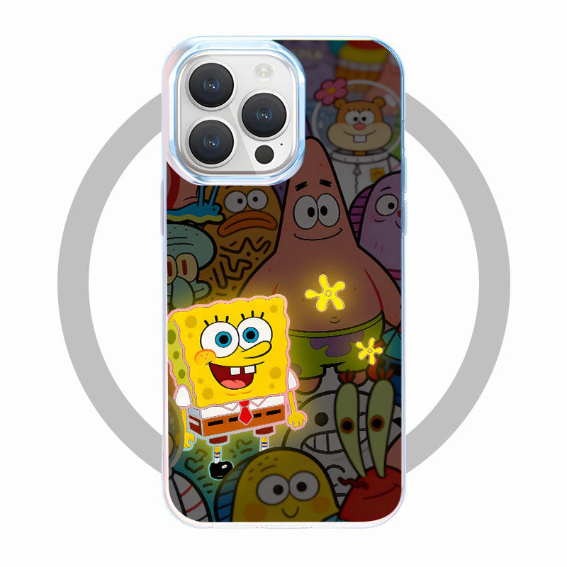 Bikini Bottom Background Fish MagSafe Phone Case