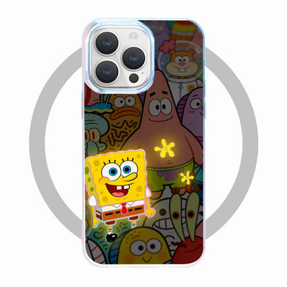 Bikini Bottom Background Fish MagSafe Phone Case