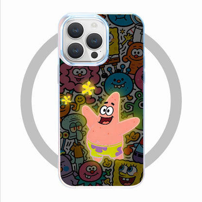 Bikini Bottom Background Fish MagSafe Phone Case