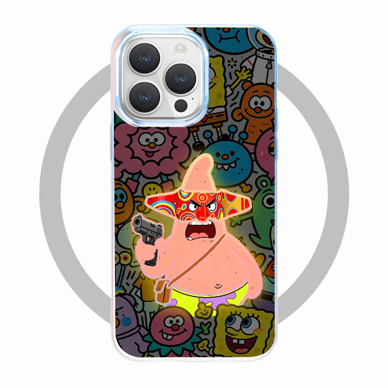 Bikini Bottom Background Fish MagSafe Phone Case