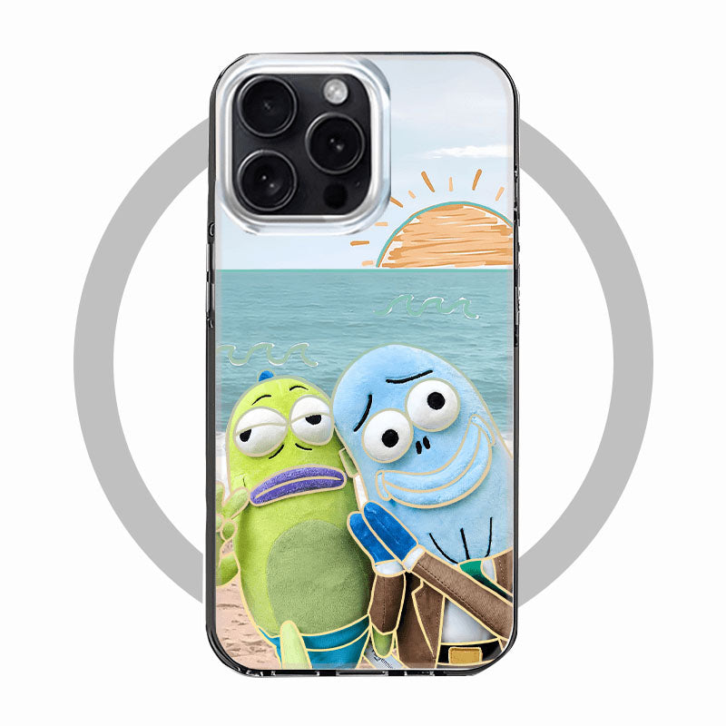 Bikini Bottom Background Fish MagSafe Phone Case
