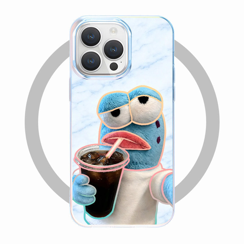 Bikini Bottom Background Fish MagSafe Phone Case