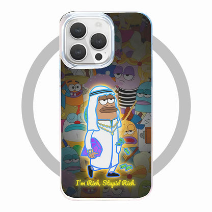 Bikini Bottom Background Fish MagSafe Phone Case