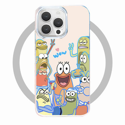 Bikini Bottom Background Fish MagSafe Phone Case