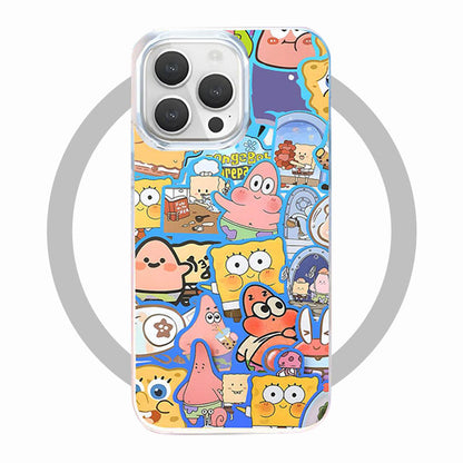 Bikini Bottom Background Fish MagSafe Phone Case