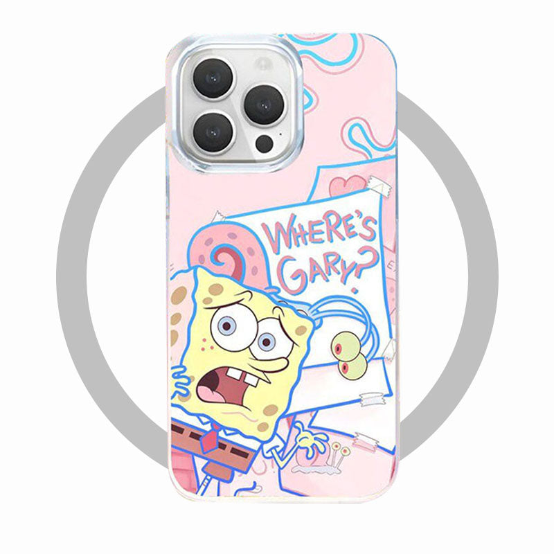 Bikini Bottom Background Fish MagSafe Phone Case