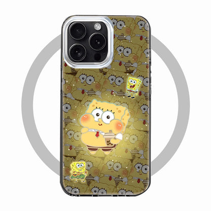 Bikini Bottom Background Fish MagSafe Phone Case