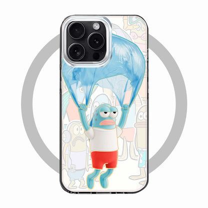 Bikini Bottom Background Fish MagSafe Phone Case