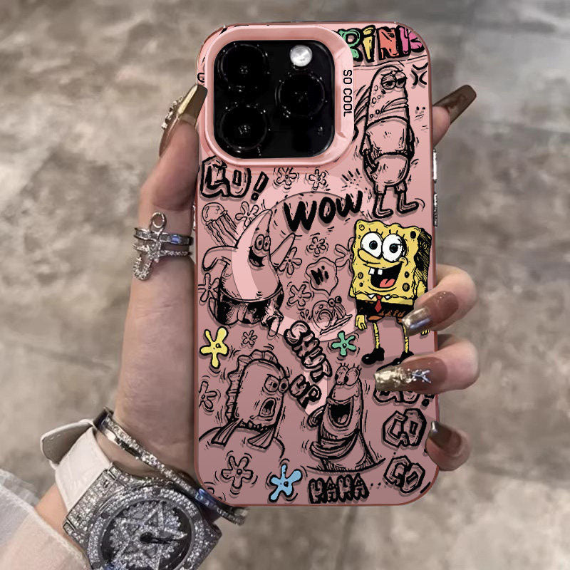 Bikini Bottom Background Fish MagSafe Phone Case