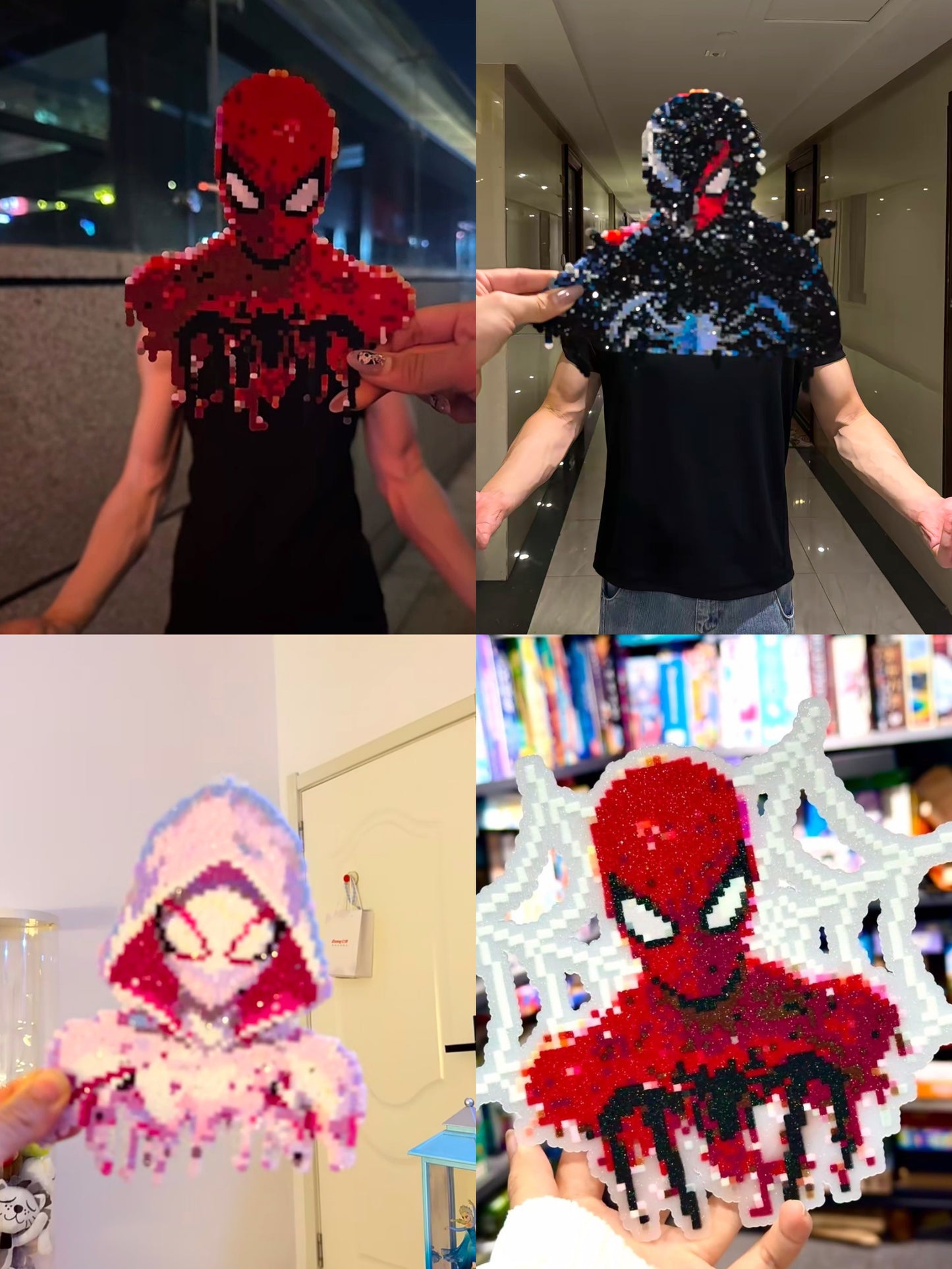 Spiderman Perler Bead Project DIY Craft