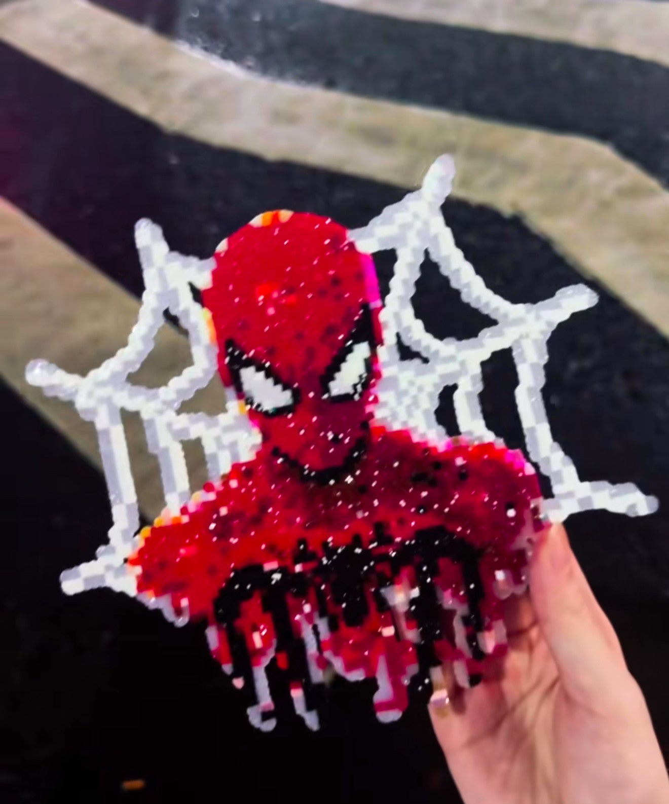 Spiderman Perler Bead Project DIY Craft